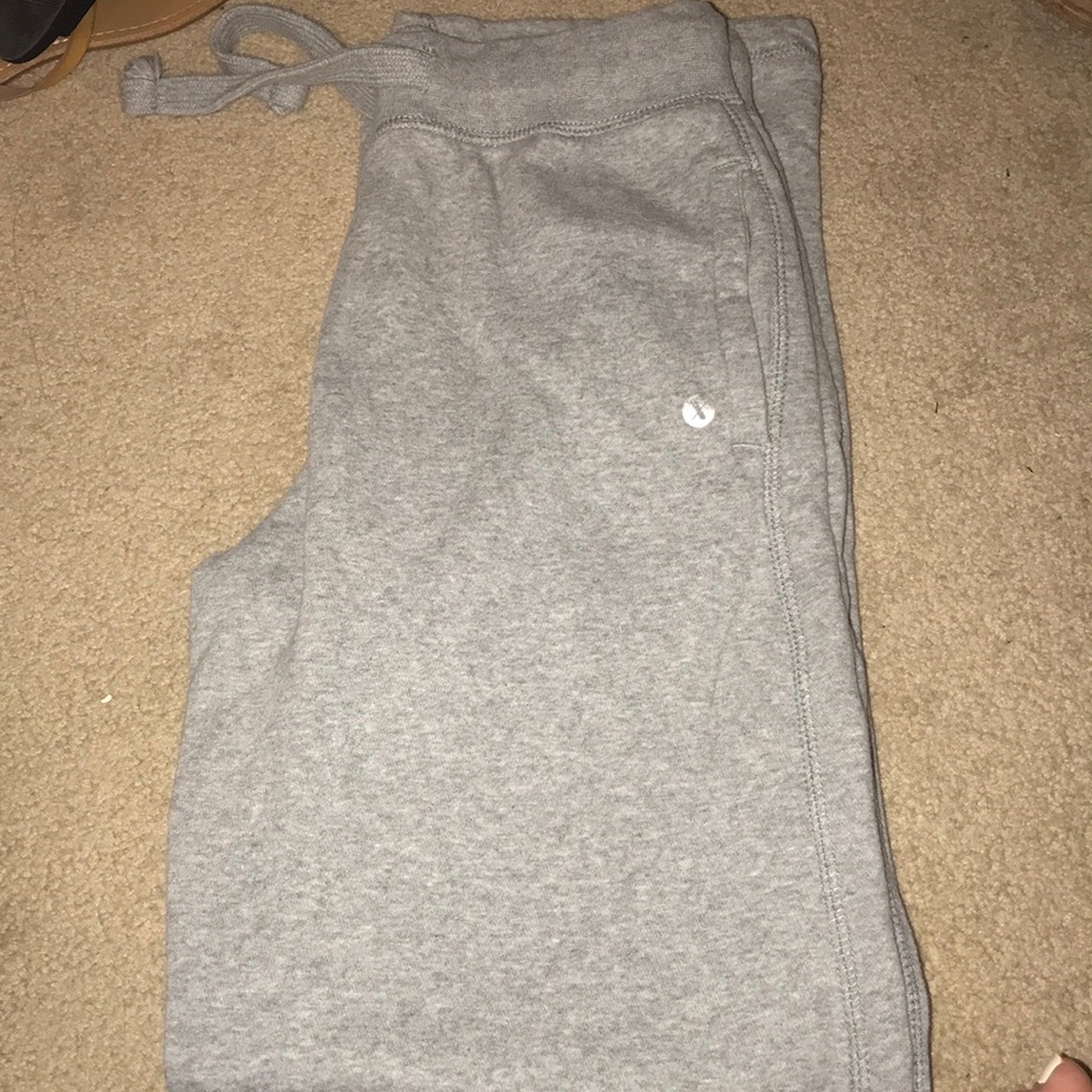 Gray baggy sweatpants